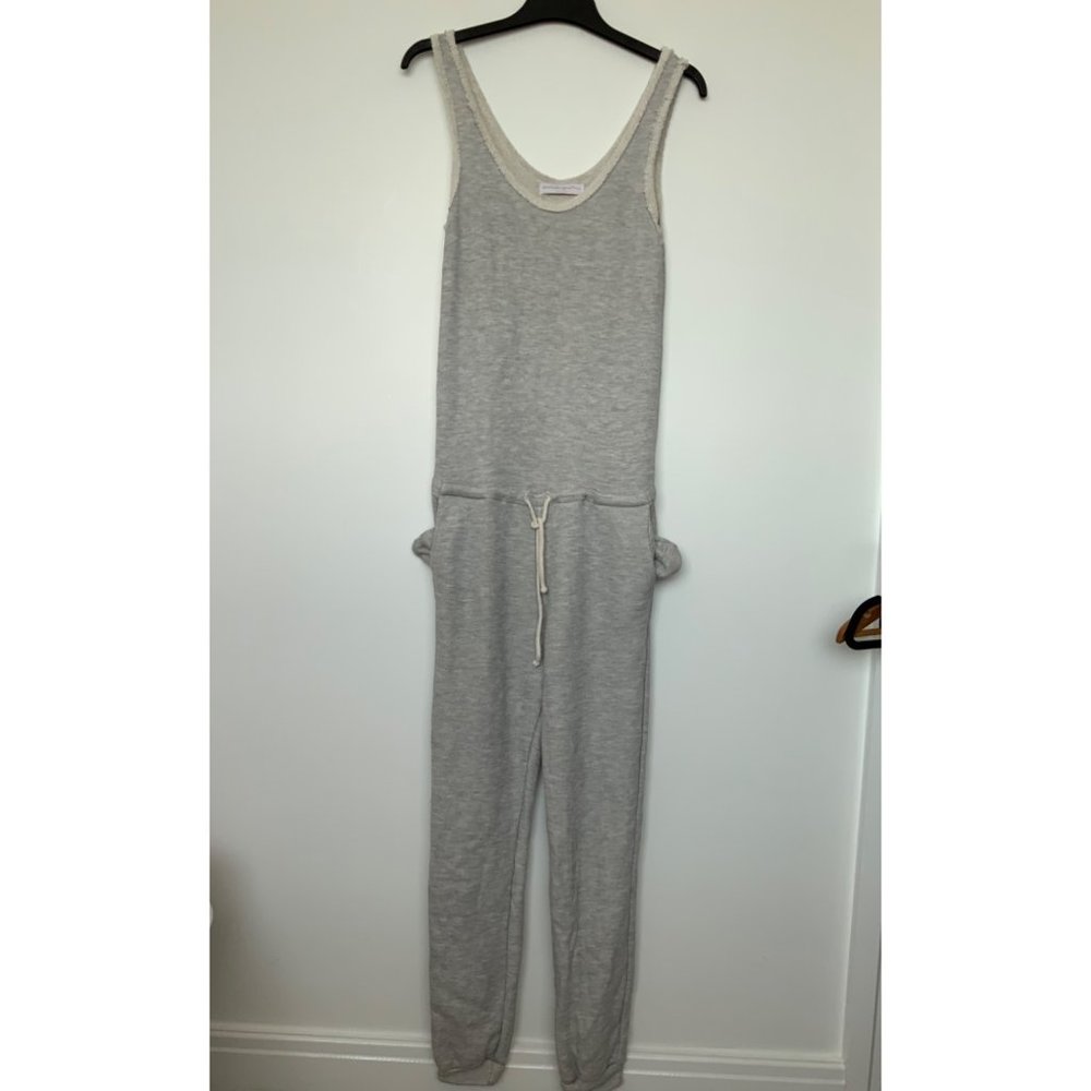 Spiritual Gangster  jumpsuit sleeveless medium light grey